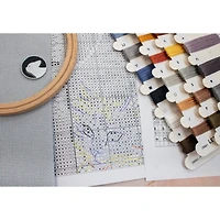 LetiStitch Romance Counted Cross Stitch Kit