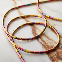 Glass Tube Beads
