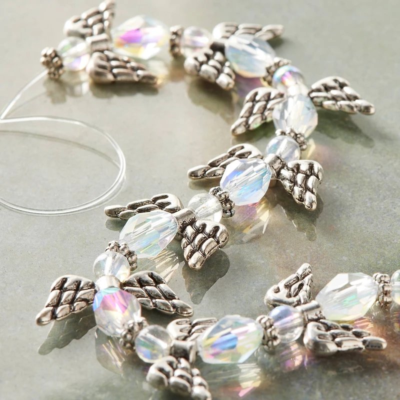 Glass & Metal Angel Beads by Bead Landing