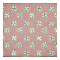 Umbrella Print Cotton Twill Napkin