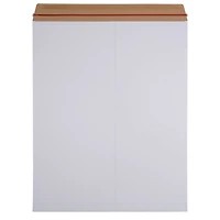 JAM Paper 17" x 21" White Flat Photo Mailer Peel & Seal Closure Envelopes, 6ct.
