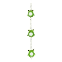 Green Lampwork Glass Frog Beads by Bead Landing™