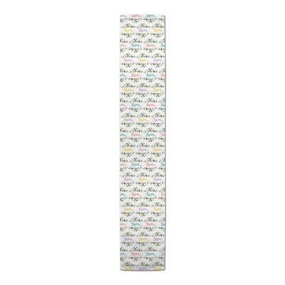 90'' Pastel Rabbits Table Runner