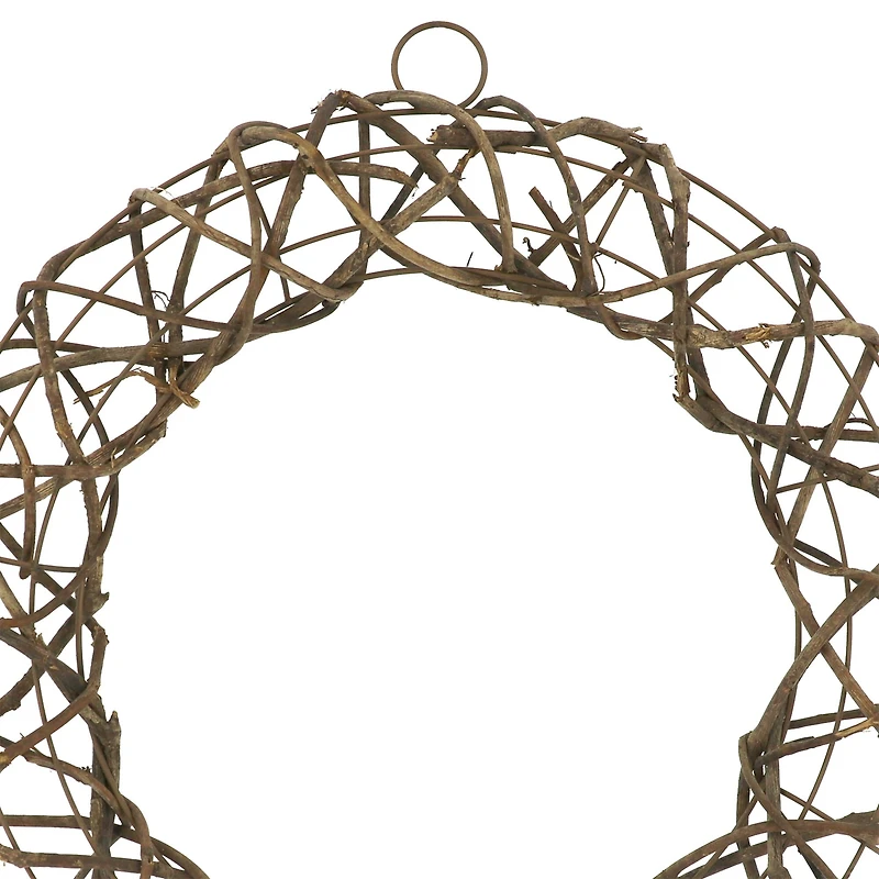 18" Brown Twig Wreath Form by Ashland®
