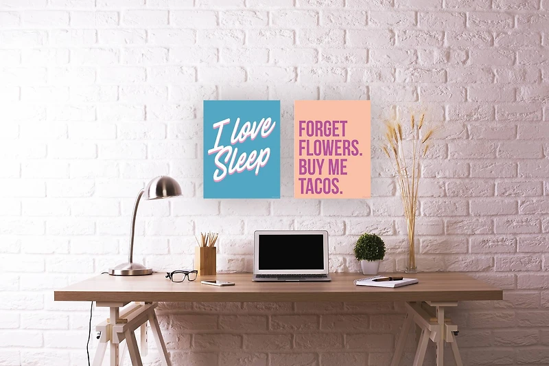 Stupell Industries I Love Sleep Typography Wall Plaque