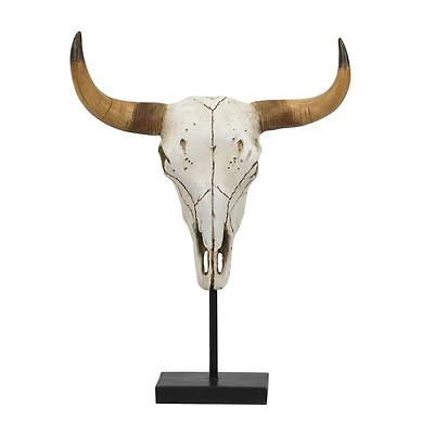 16.5" Bull Head Tabletop Décor by Ashland®