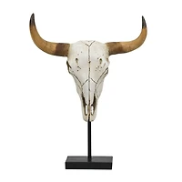 16.5" Bull Head Tabletop Décor by Ashland®