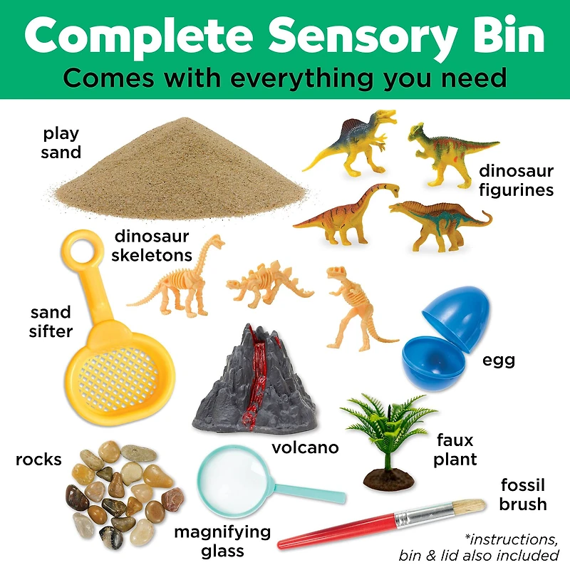 Creativity for Kids® Dinosaur Dig Sensory Bin