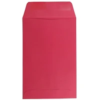 JAM Paper 6" x 9" Brite Hue Christmas Red Open End Catalog Envelopes