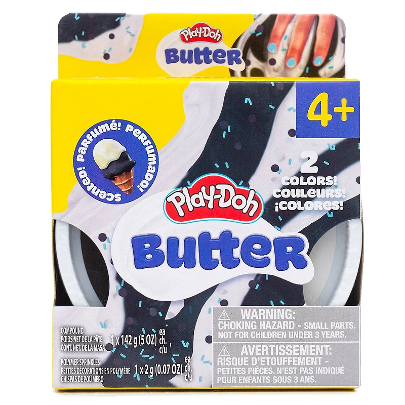 Play-Doh Black & White Cookies & Cream Scented Butter Compound
