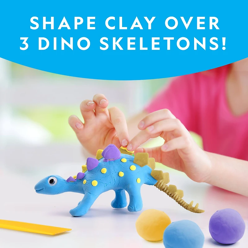 National Geographic™ Clay Dinosaur Modeling Kit