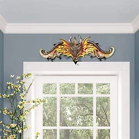 Design Toscano 27.5" Dragon of Kingsbridge Manor Pediment