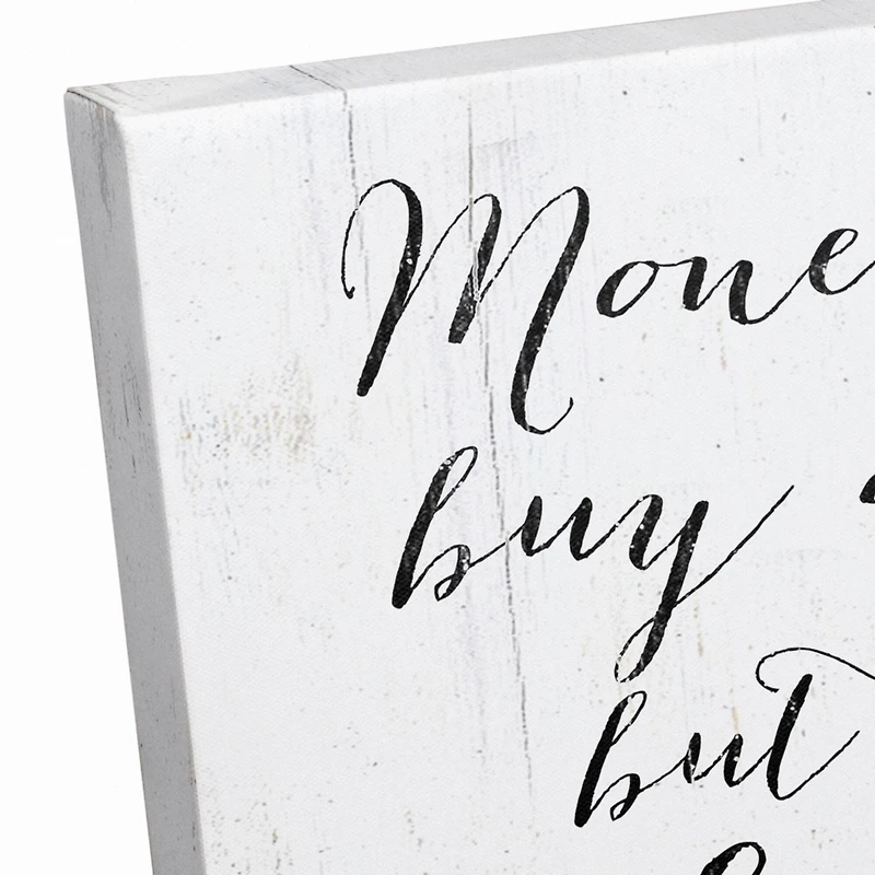 Money Can Buy a Dog Canvas Wall Art