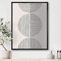 Designart - Minimal Geometric Lines And Circle VII