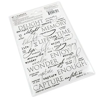 49 And Market Defining Words 01 Essential Rub-Ons Transfers