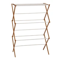 Household Essentials Drying Rack (Bamboo, 20")