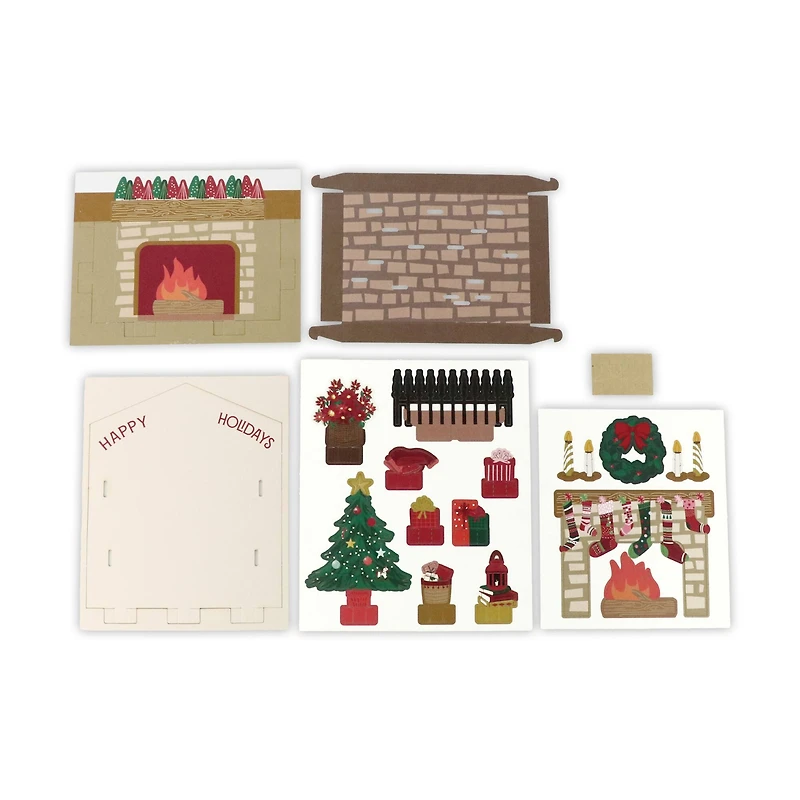 Fireplace Paper Diorama Kit by Recollections™
