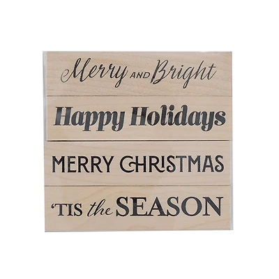 Merry & Bright Wood Stamp Set by Recollections™