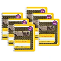 Pacon® 7.5" x 9.75" Spiral Bound Ruled Primary Composition Book, 6ct.