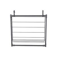 Household Essentials Metal Expandable Over the Door Drying Rack