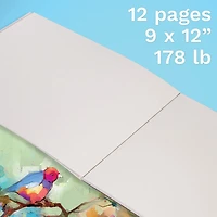 Canson® Graduate Foldover Oil & Acrylic Pad, 9" x 12"