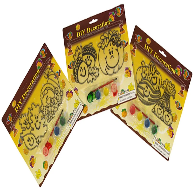 DIY Paint It Autumn Decorations, 288 Pack