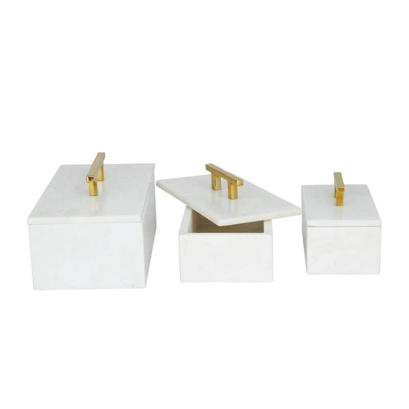 White Marble Modern Box Set