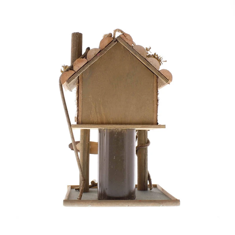 12" Tree House Bird Feeder