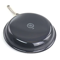 Martha Stewart Black 12" Aluminum Frying Pan