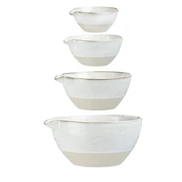 Hello Honey® Assorted Stoneware White Batter Bowls Set