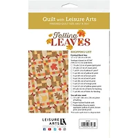Leisure Arts® Falling Leaves Quilt Pattern