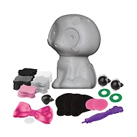 12 Pack: Assorted PlushCraft™ 3D Fabric Plush Craft Pals