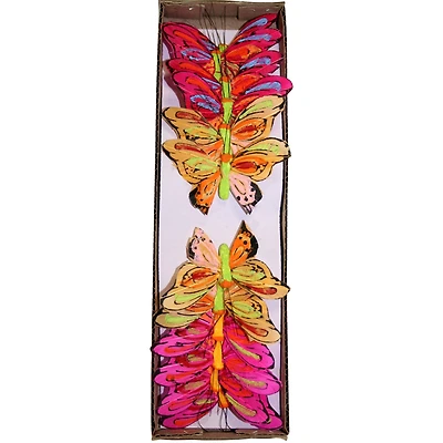 Reliant 2.5" Assorted Butterflies, 12ct.