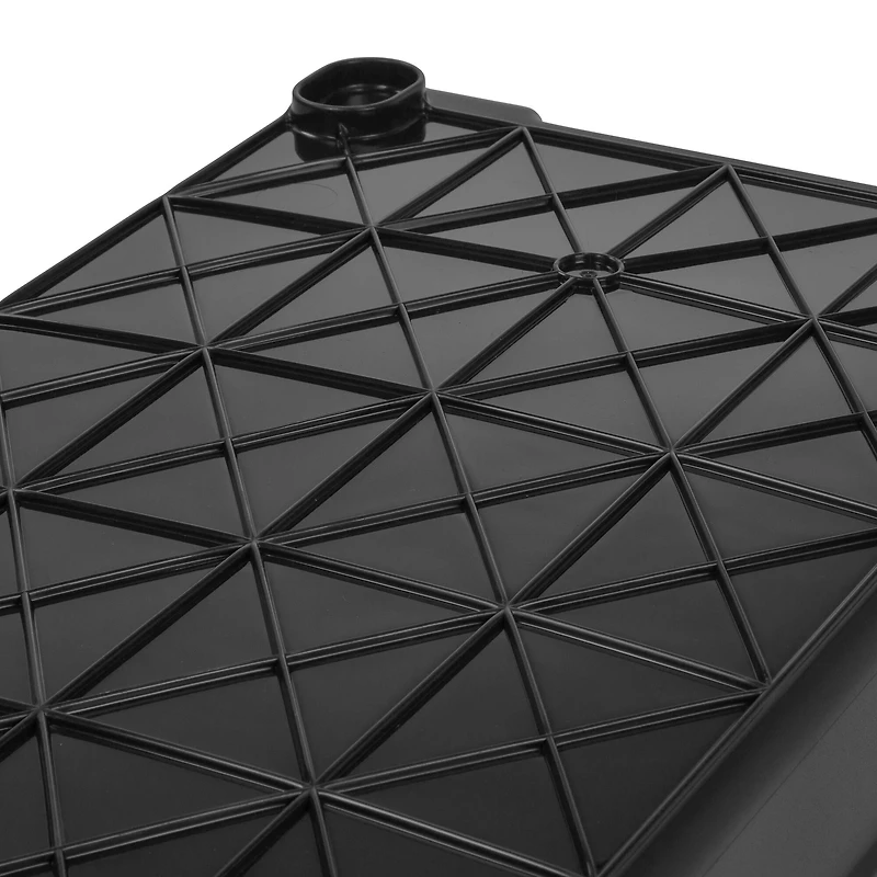 IRIS® Remington® 82qt. Black Store-It-All Utility Tote with Buckle Lid