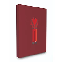 Stupell Industries Red Michael Jackson Fashion Design Wall Accent