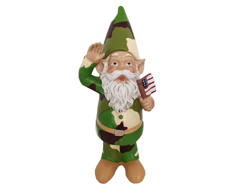 Santa's Workshop 12'' Army Gnome