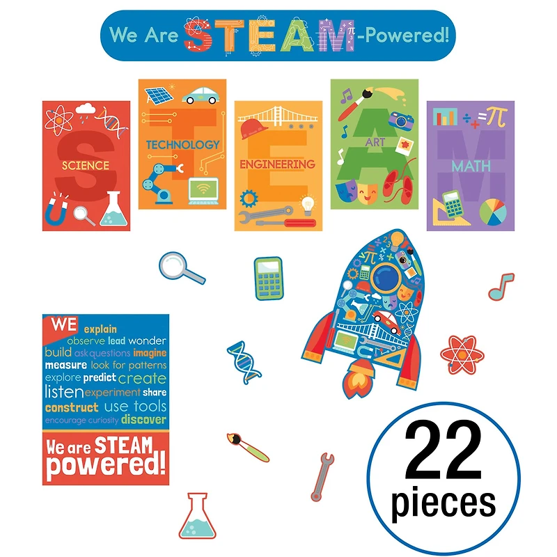 Carson Dellosa Education® STEAM Bulletin Board Set