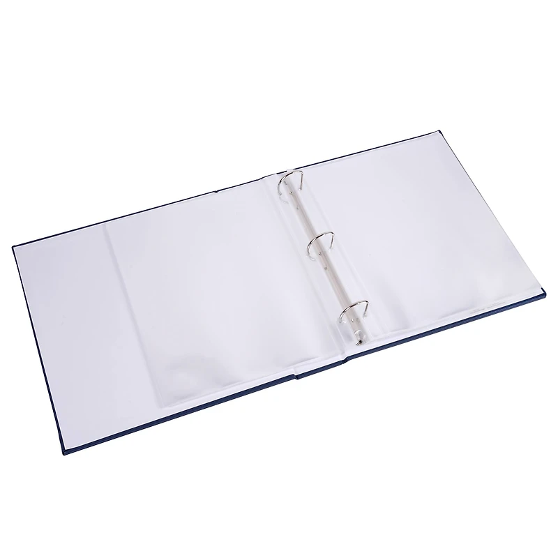 8 Pack: Navy D-Ring Scrapbook Album by Recollections™