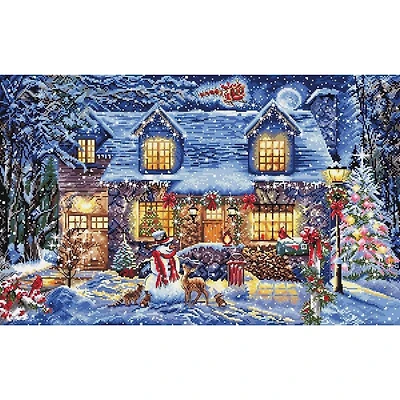 Letistitch Cottage Glow Counted Cross Stitch Kit