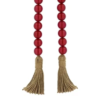 37" Burgundy Hanging Bead Wall Décor by Ashland®