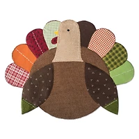 DII® Embroidered Turkey Placemat Set