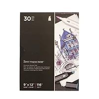 Spectrum Noir™ 9" x 12" Premium Alcohol Marker 30 Sheet Paper Pad