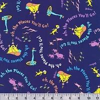 Dr. Suess™ Places You'll Go Toss Cotton Fabric