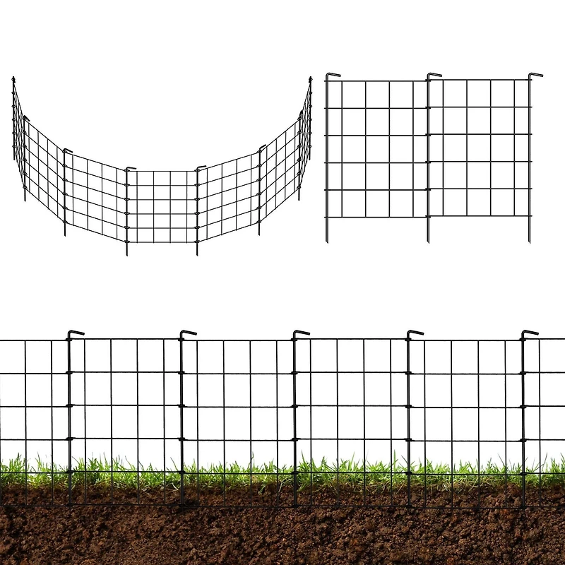NEX™ Garden Decor Fence Rustproof Metal Wire Animal Barrier, 28ct.