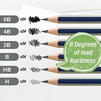 Faber-Castell Graphite Art Pencil School Pack Set