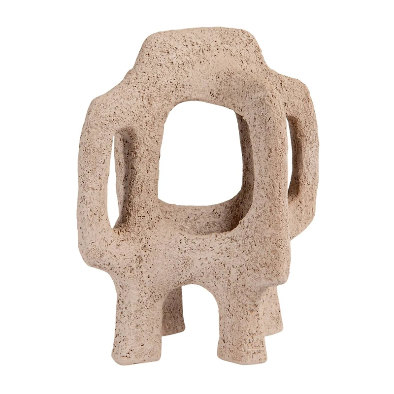 Hello Honey® Brown Volcano Finish Resin Abstract Décor