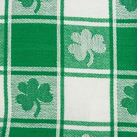 DII® 84" Shamrock Woven Check Tablecloth