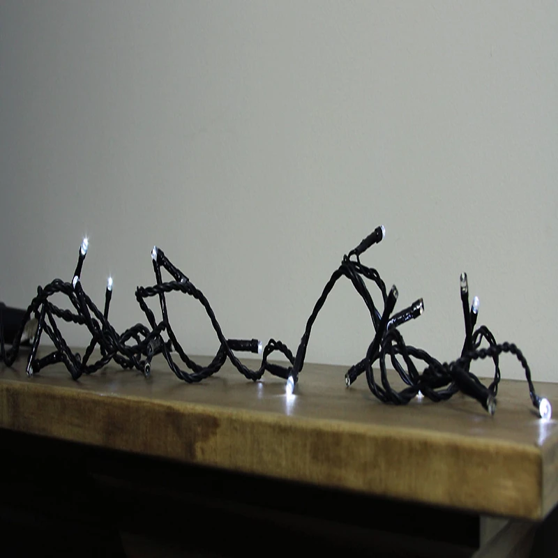 368ct. White LED 8-Function Christmas String Lights