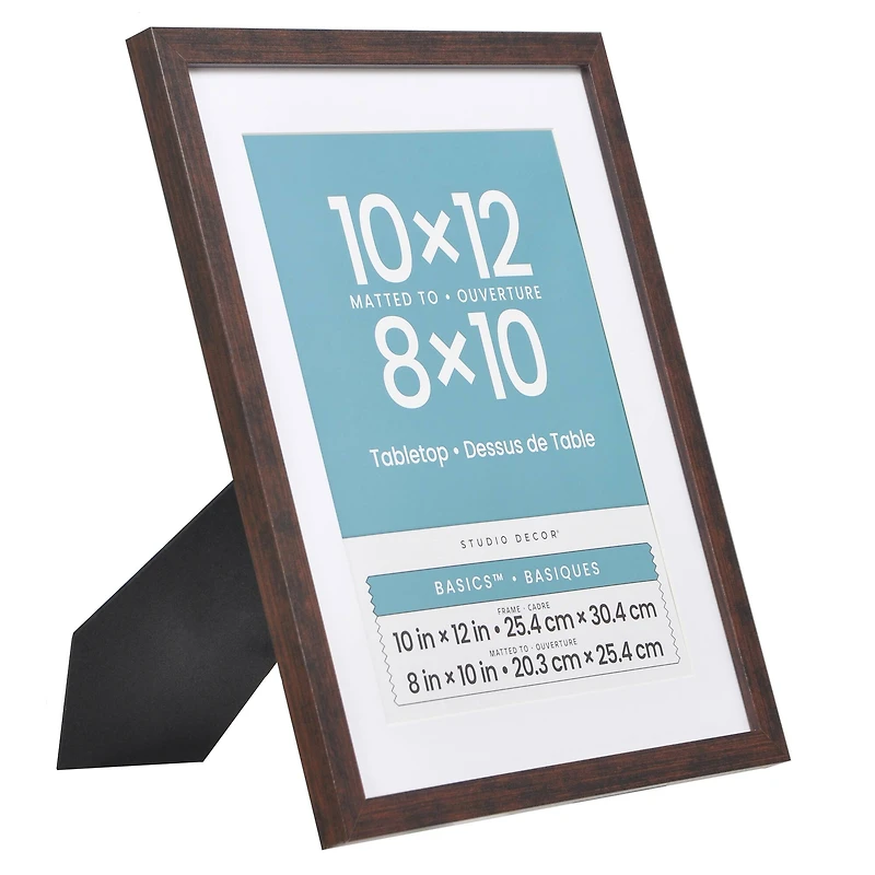 Basics™ Woodgrain Tabletop Linear Frame by Studio Décor