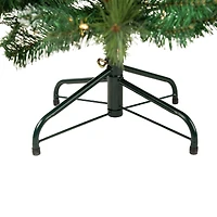 4ft. Pre-Lit Frosted Carolina Berry Spruce Artificial Christmas Tree, Clear Lights